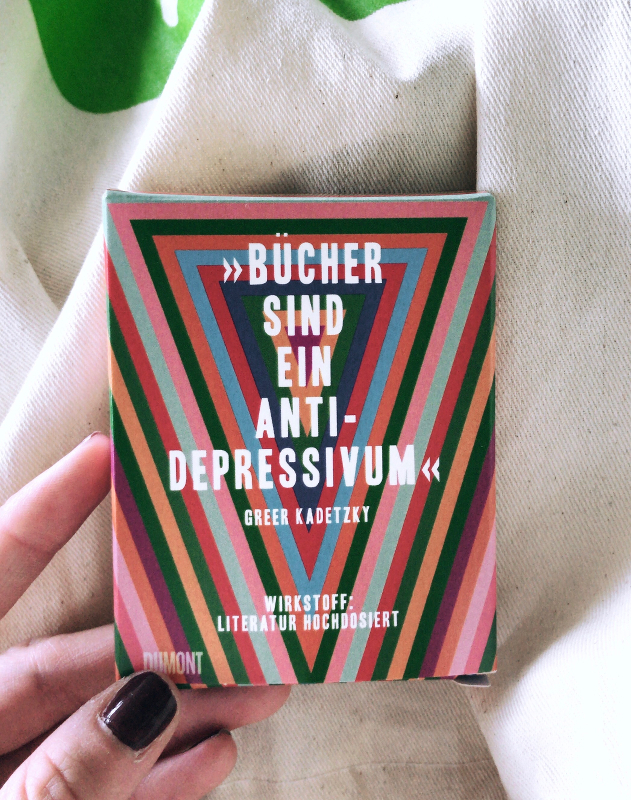Bücher sind ein Anti-Depressivum