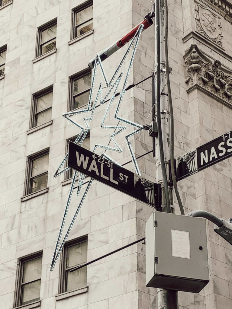Financial District Wall Street